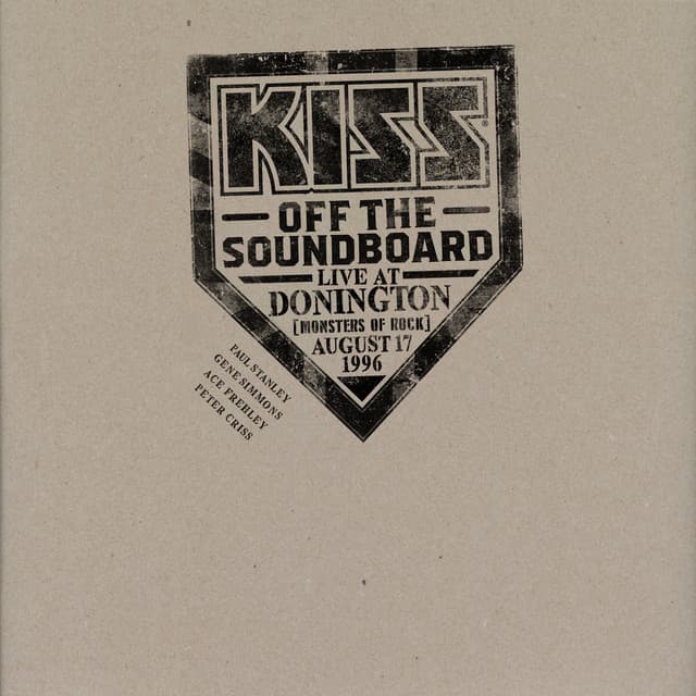 KISS Off The Soundboard: Live In Donington - KISS