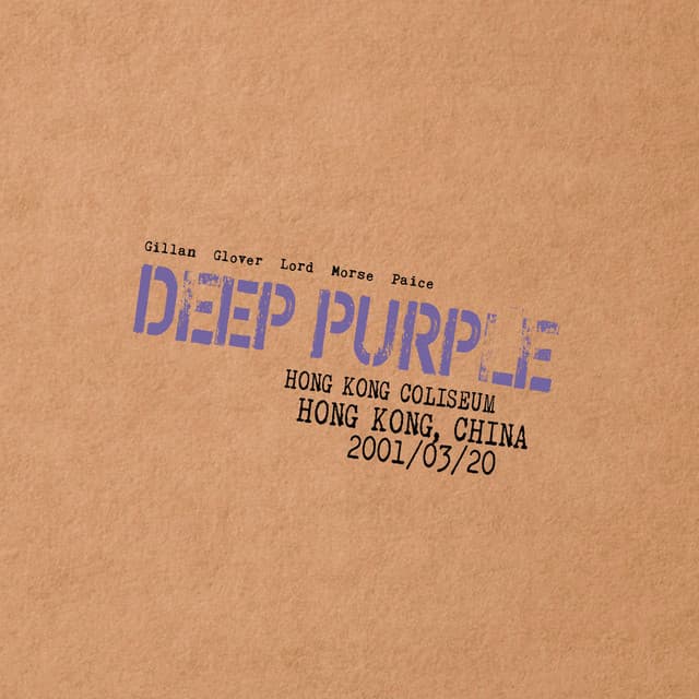 Live in Hong Kong 2001 - Deep Purple