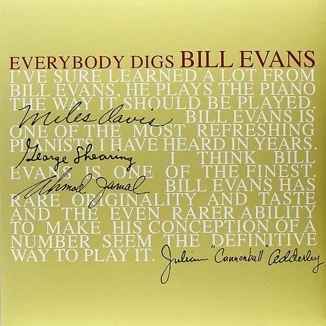 Everybody Digs - Bill Evans